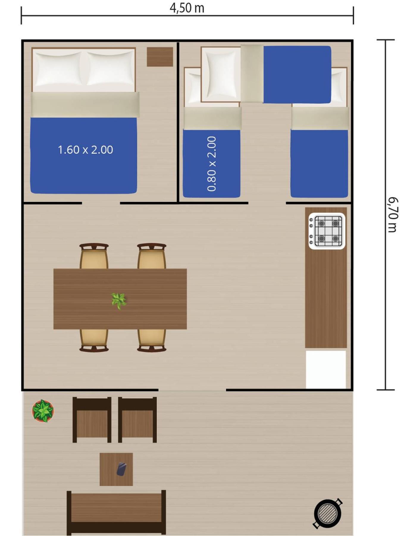 Easyatent Camping Stella Maris Umago Quarto foto